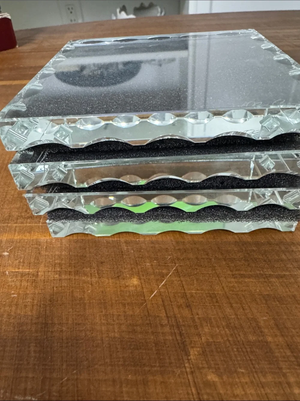 Clear Glass Coasters